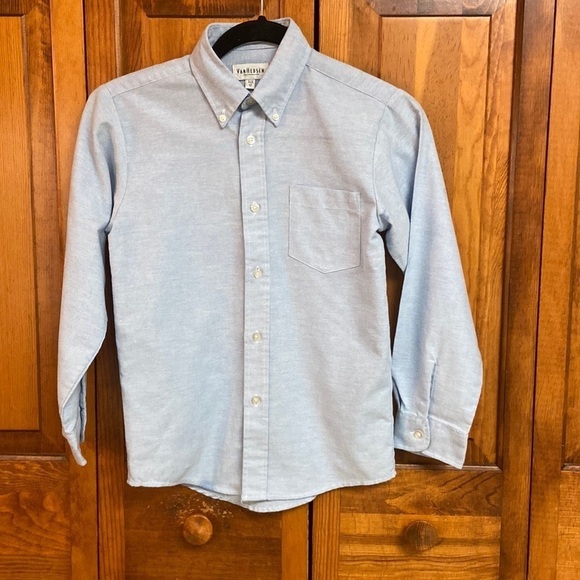 Van Heusen Other - VanHuesen Boys Button Down Dress Shirt Size 12